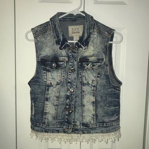 Denim Washed Vest